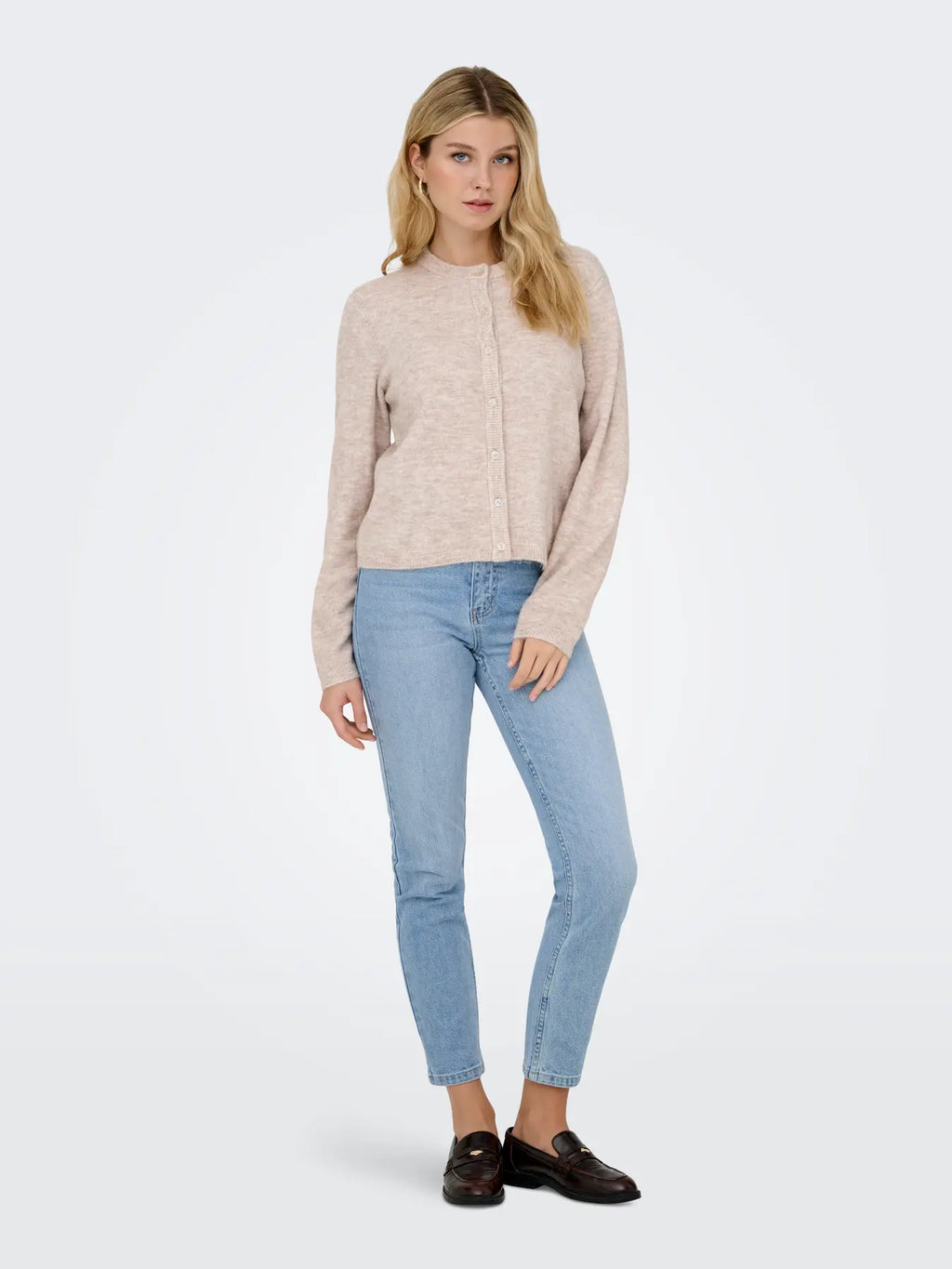 ONLSIMONI L/S O-NECK CARDIGAN KNT NOOS