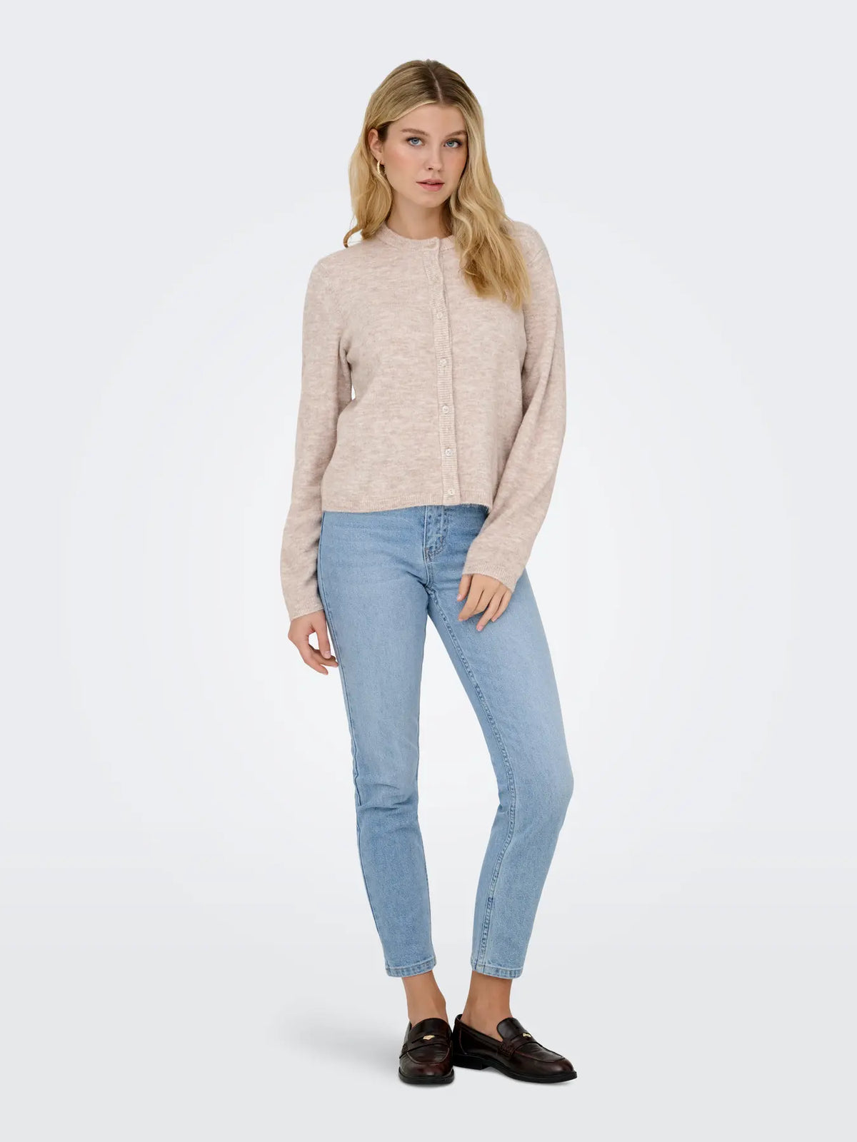 ONLSIMONI L/S O-NECK CARDIGAN KNT NOOS