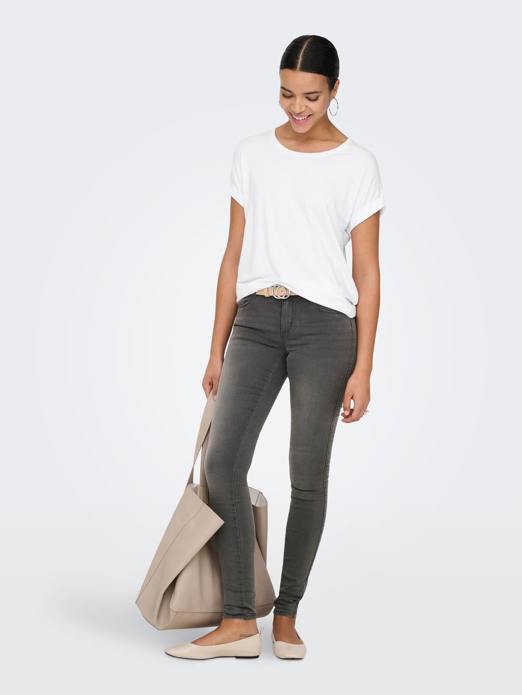 ONLMOSTER S/S O-NECK TOP NOOS JRS