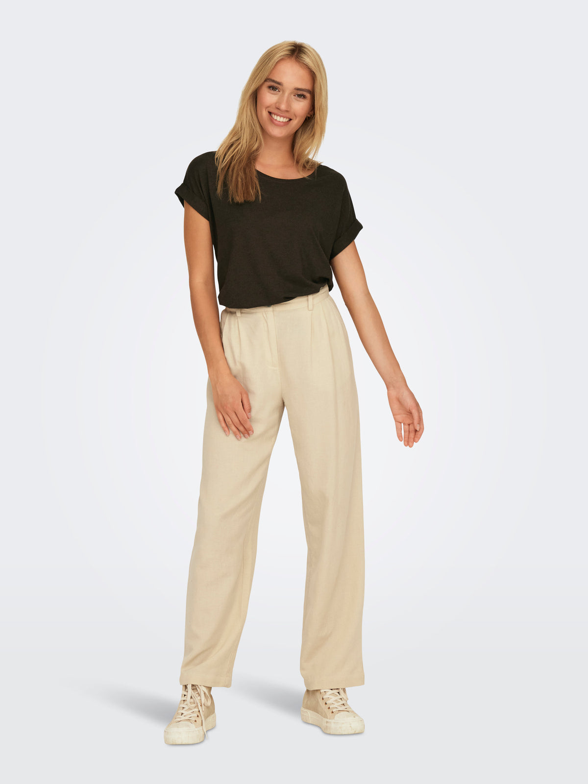 ONLMOSTER S/S O-NECK TOP NOOS JRS