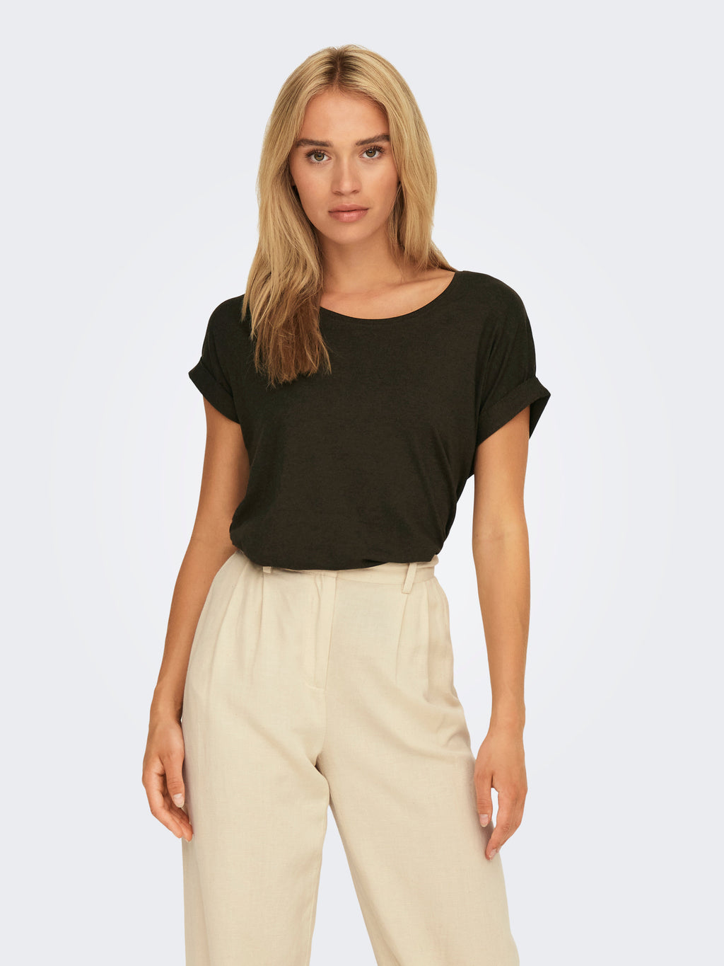 ONLMOSTER S/S O-NECK TOP NOOS JRS