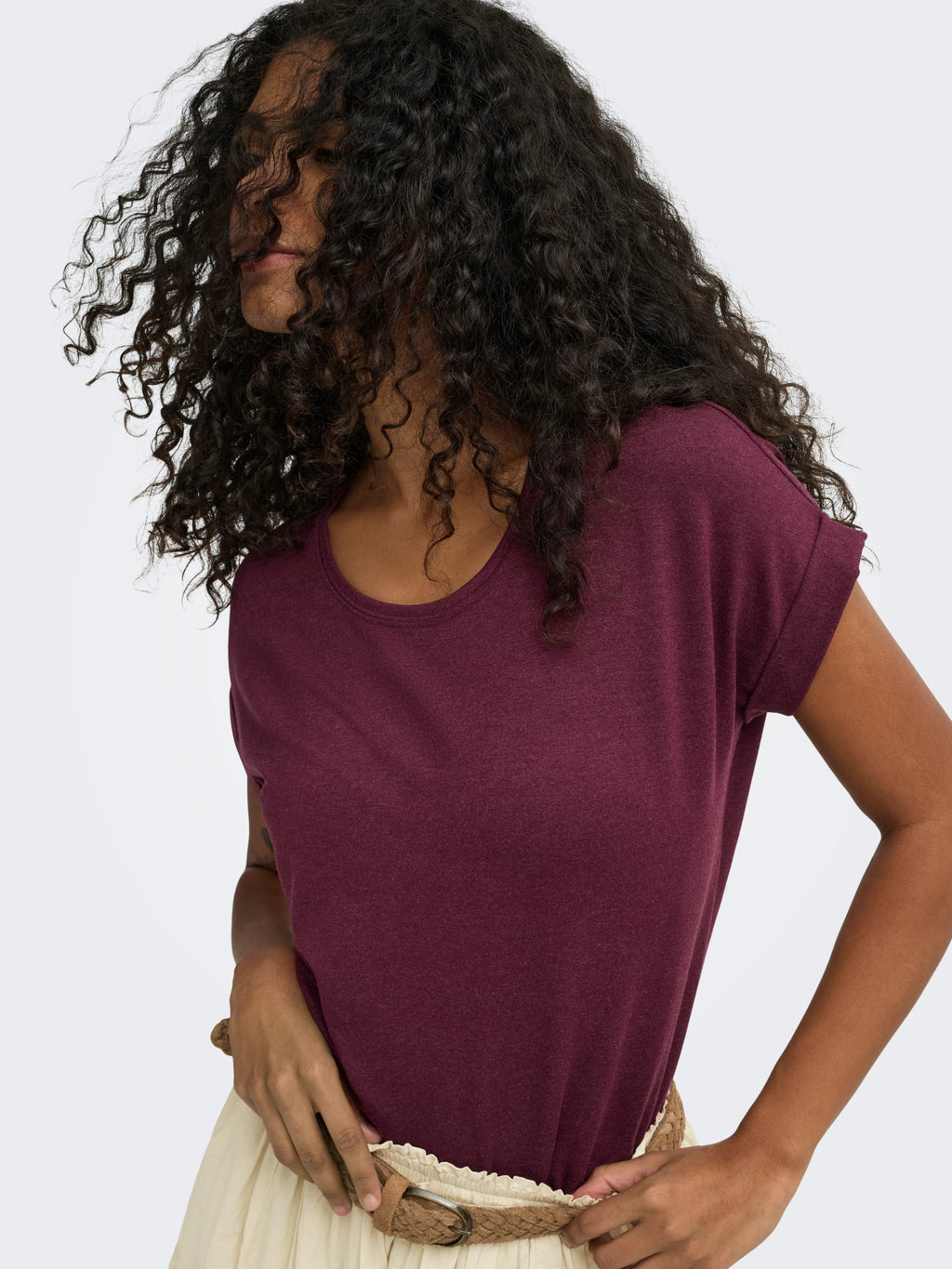 ONLMOSTER S/S O-NECK TOP NOOS JRS