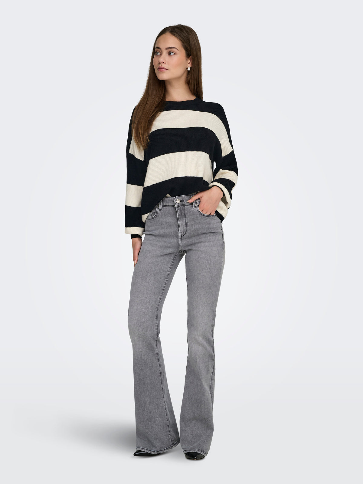 ONLATIA L/S STRIPE PULLOV KNT NOOS