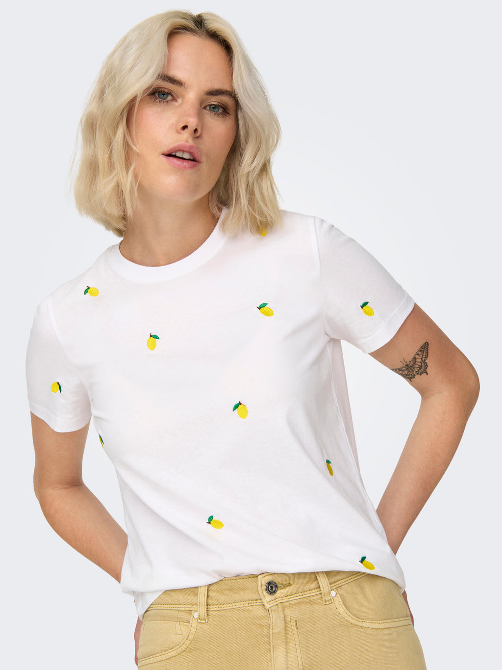 ONLKETTY S/S O-NECK TOP JRS NOOS