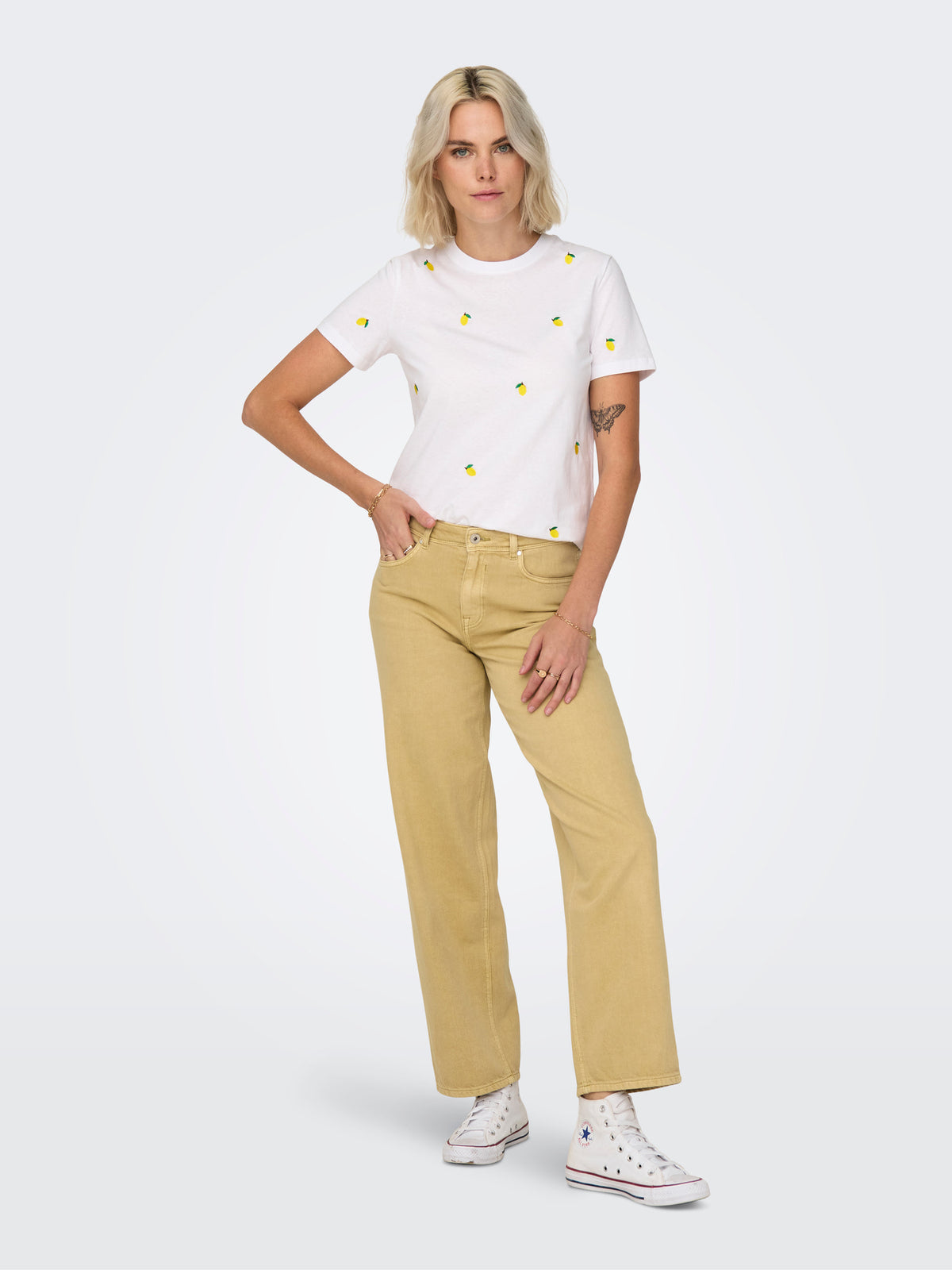 ONLKETTY S/S O-NECK TOP JRS NOOS