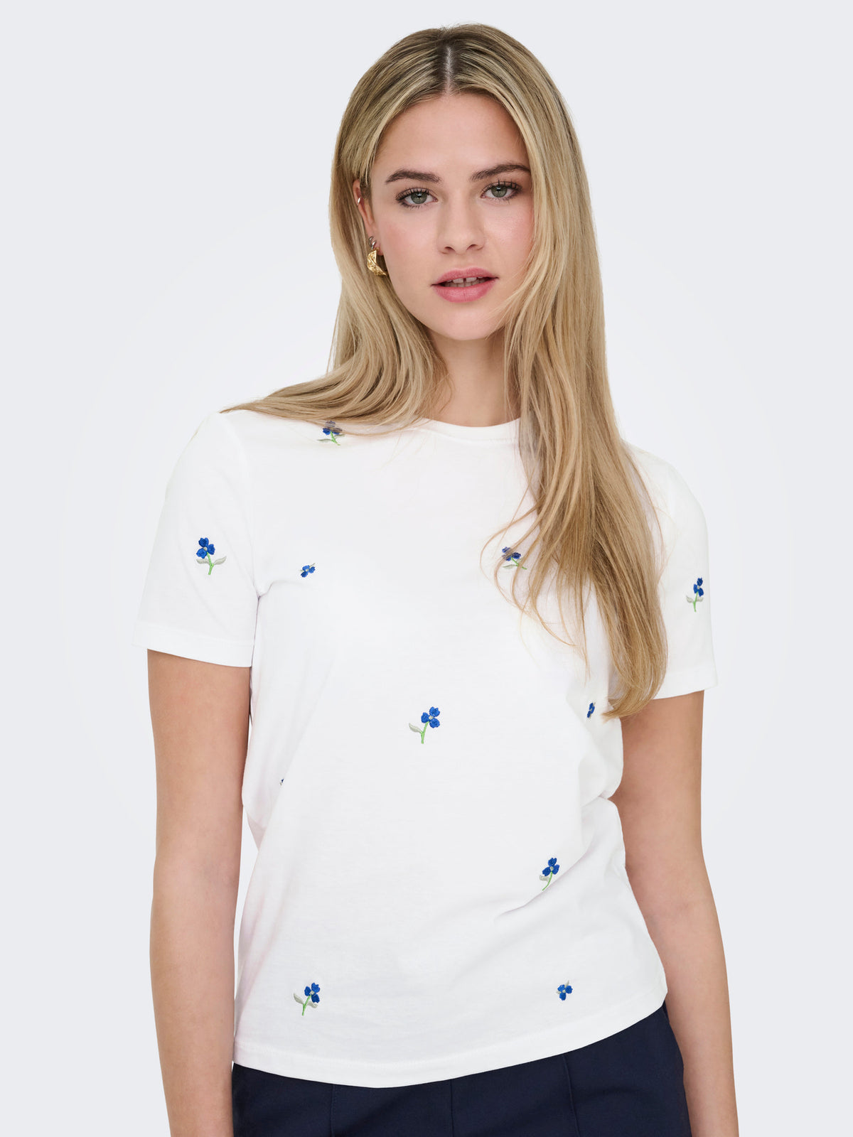 ONLKETTY S/S O-NECK TOP JRS NOOS