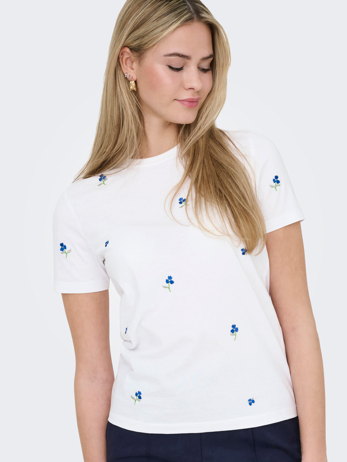 ONLKETTY S/S O-NECK TOP JRS NOOS