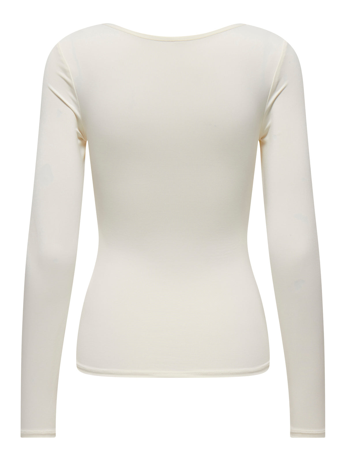 ONLEA L/S 2-WAY DEEP NECK TOP JRS NOOS