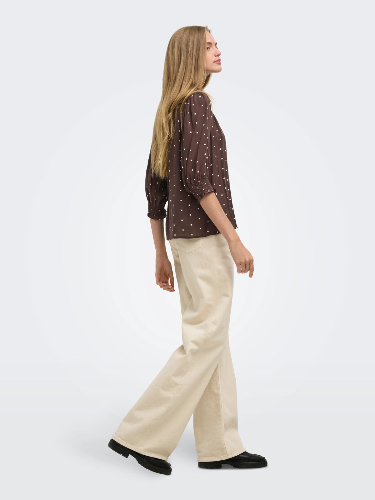 ONLRAYA 3/4 SHIRT WVN NOOS