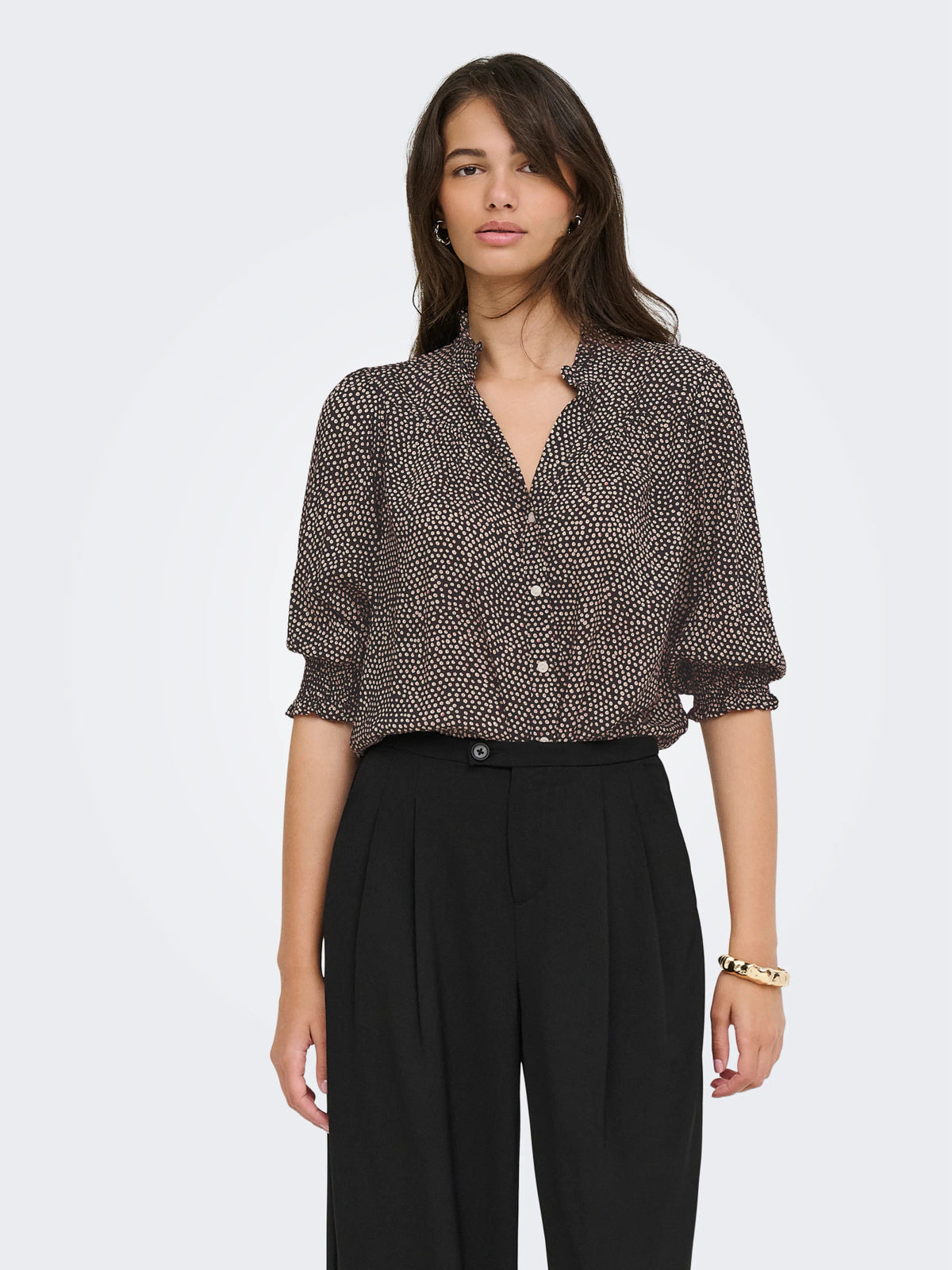 ONLRAYA 3/4 SHIRT WVN NOOS