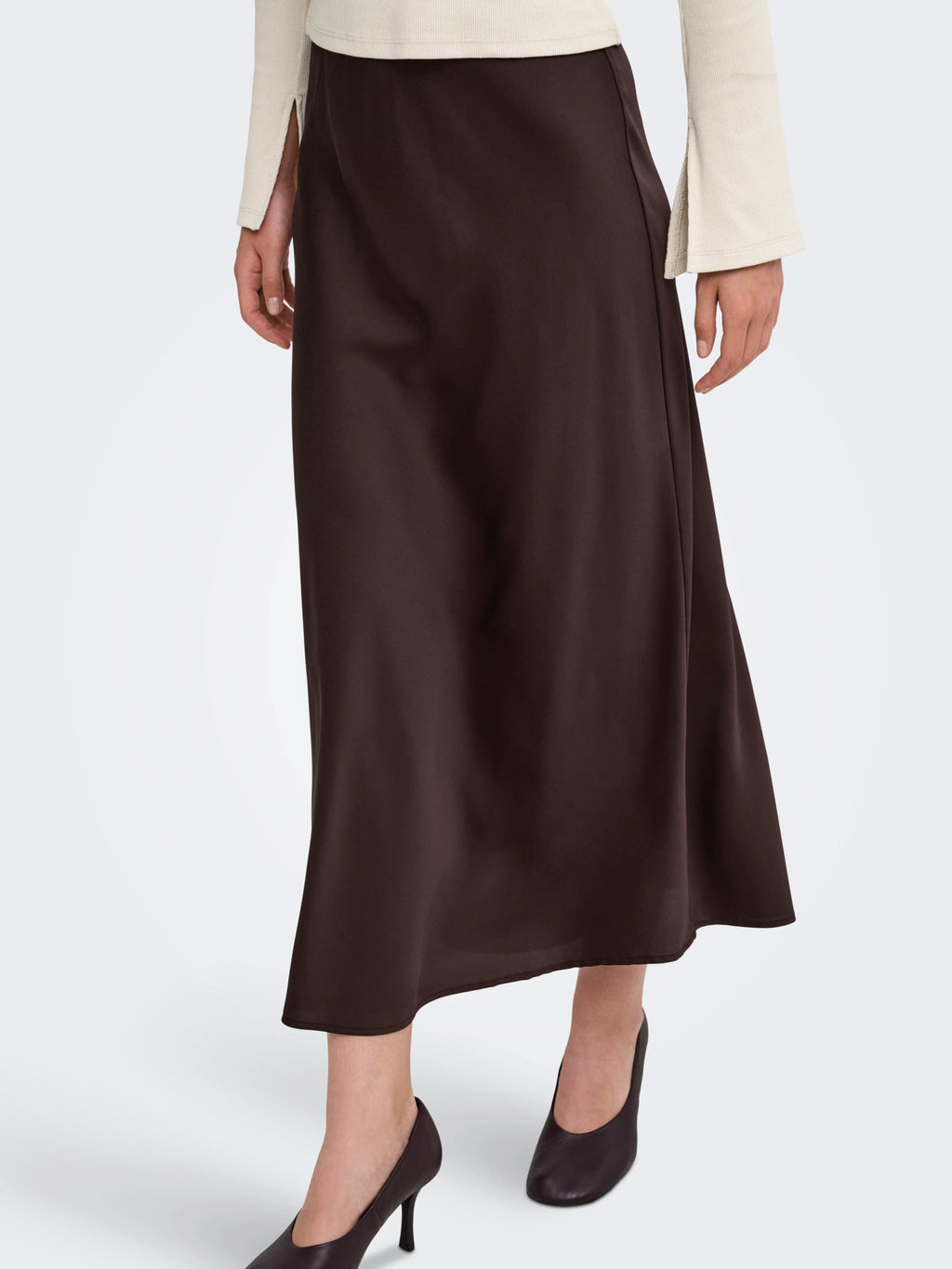 ONLCHIGO ANKEL SATIN SKIRT WVN