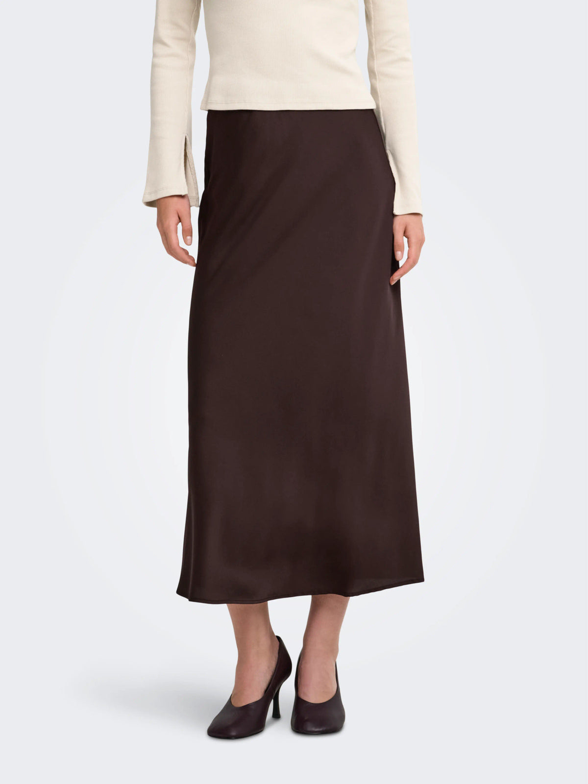 ONLCHIGO ANKEL SATIN SKIRT WVN