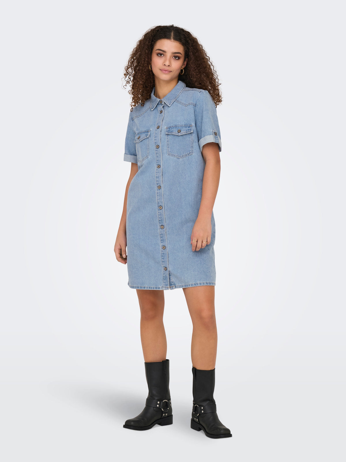 ONLLISA S/S DNM DRESS GUA NOOS
