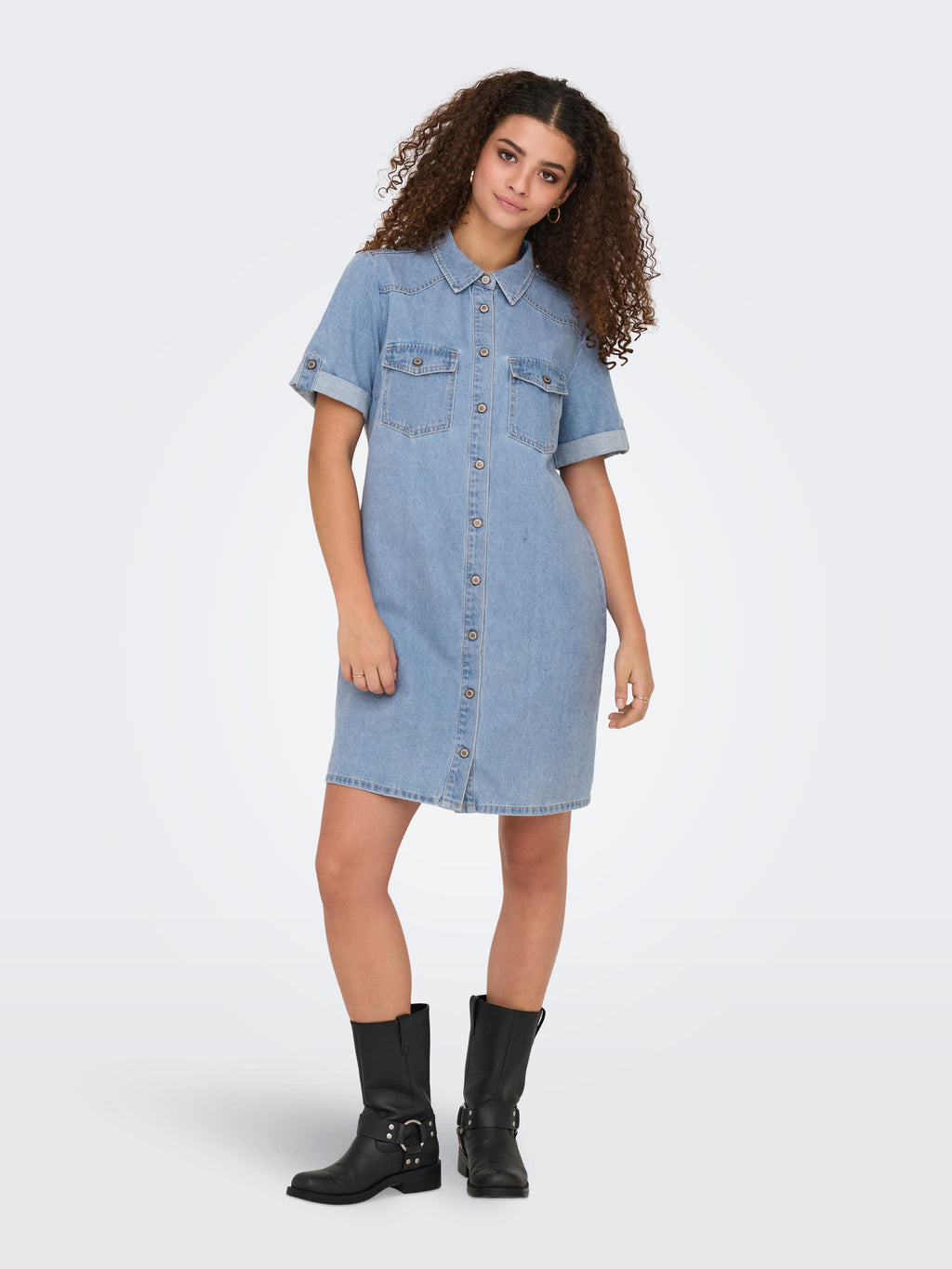 ONLLISA S/S DNM DRESS GUA NOOS