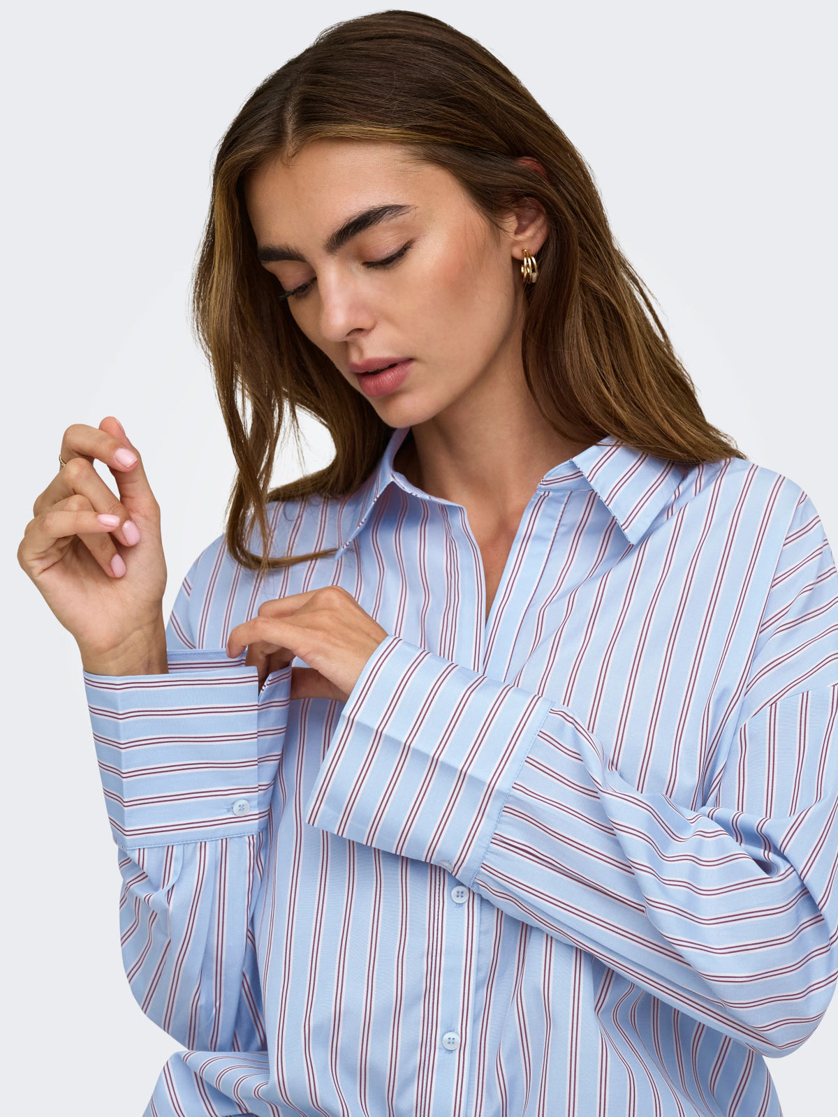 ONLOREGON ALVA LS REG SHIRT NOOS WVN