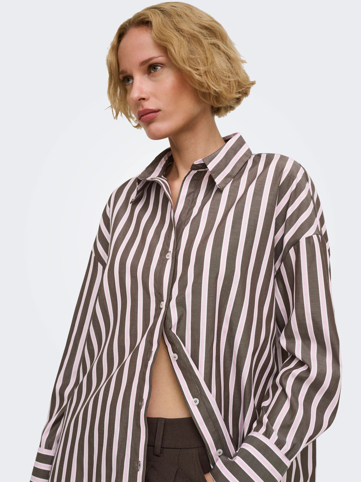 ONLOREGON ALVA LS REG SHIRT NOOS WVN