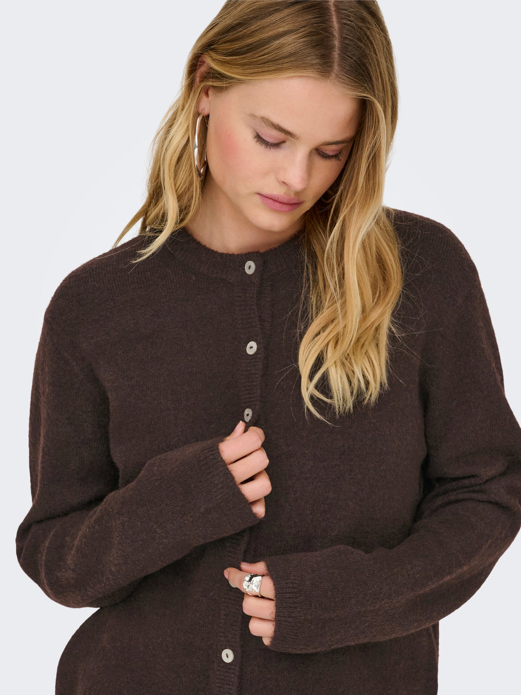 ONLSIMONI L/S O-NECK CARDIGAN KNT NOOS