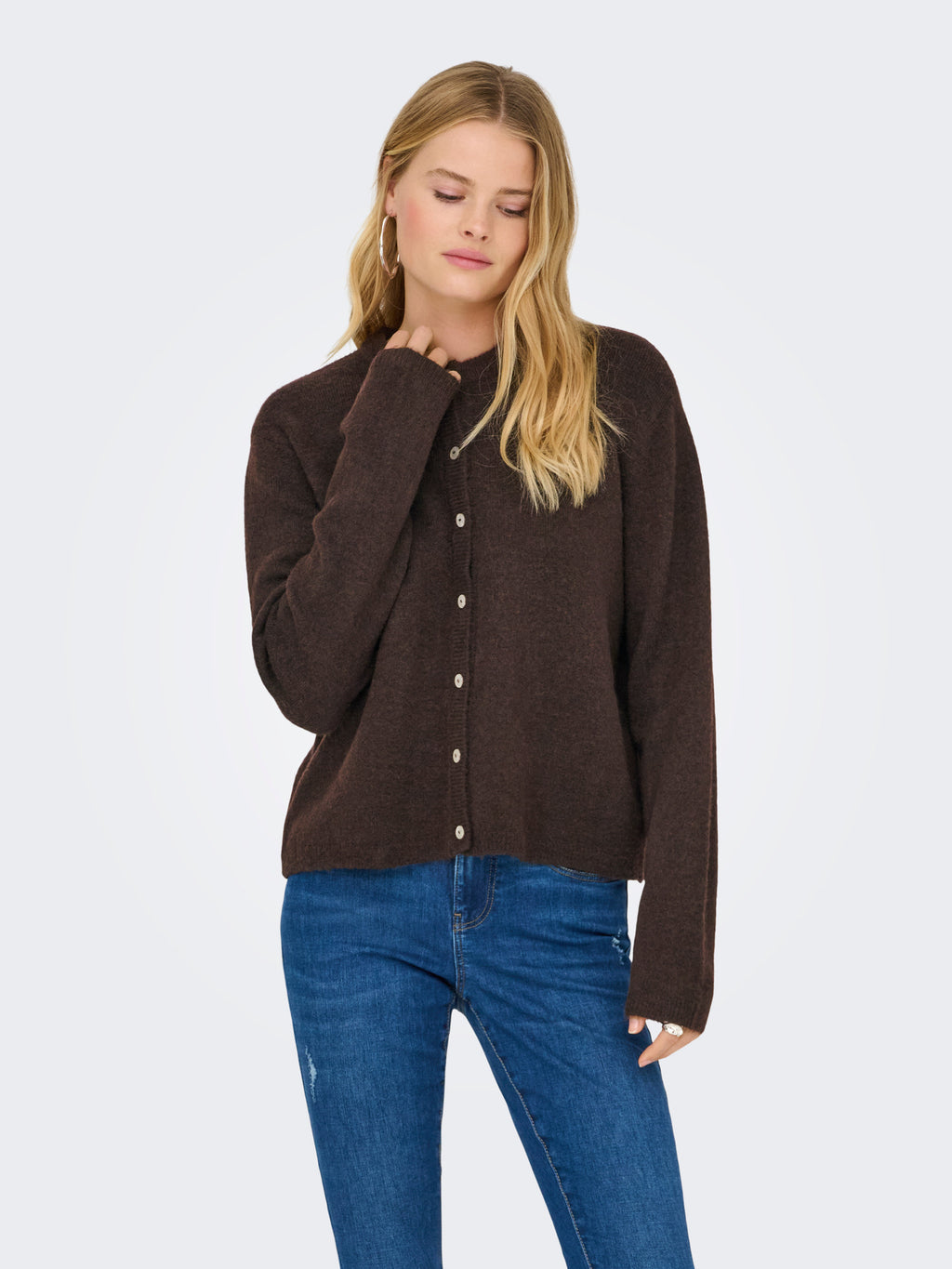 ONLSIMONI L/S O-NECK CARDIGAN KNT NOOS
