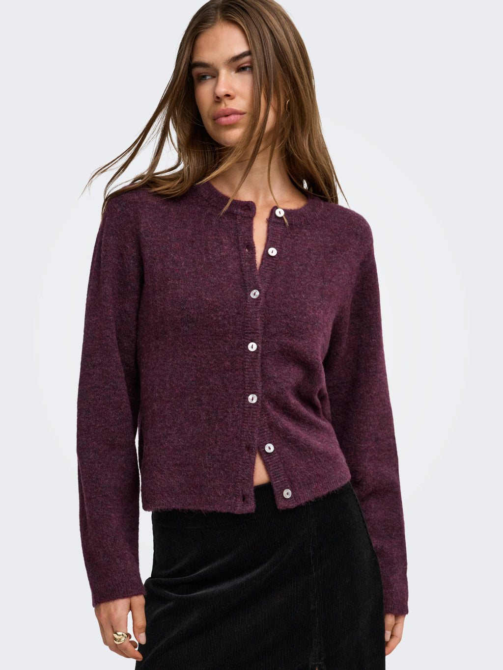 ONLSIMONI L/S O-NECK CARDIGAN KNT NOOS