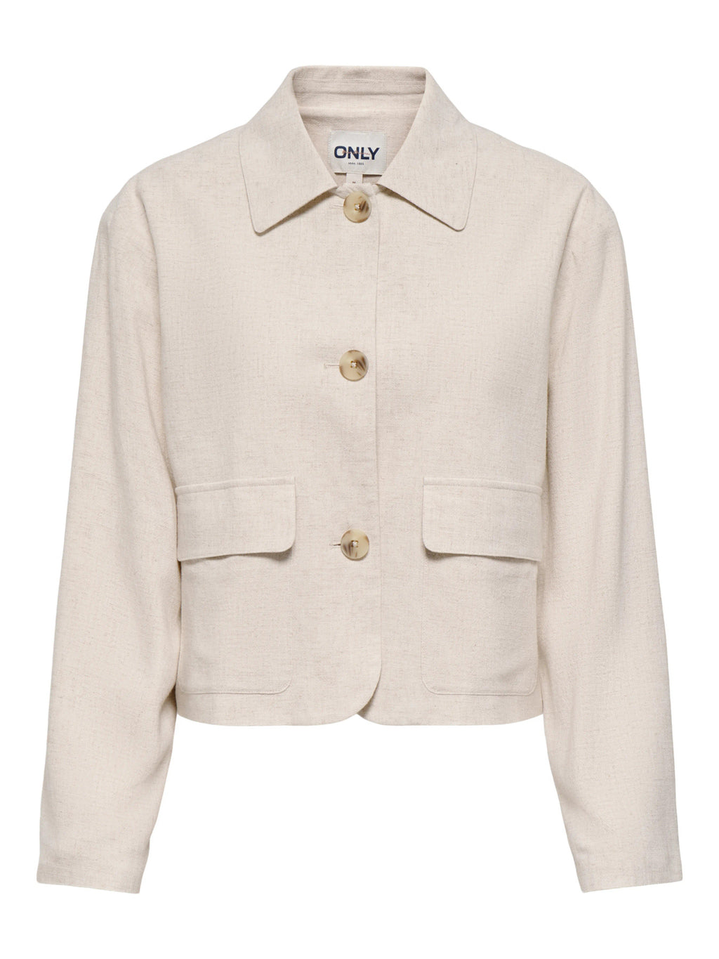 ONLSIESTA L/S LINEN BLEND JACKET PNT