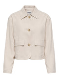ONLSIESTA L/S LINEN BLEND JACKET PNT