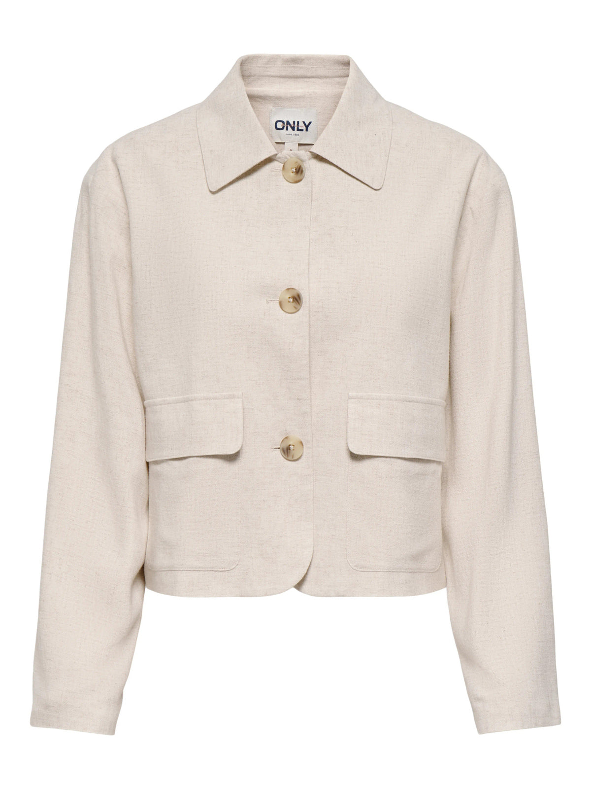 ONLSIESTA L/S LINEN BLEND JACKET PNT