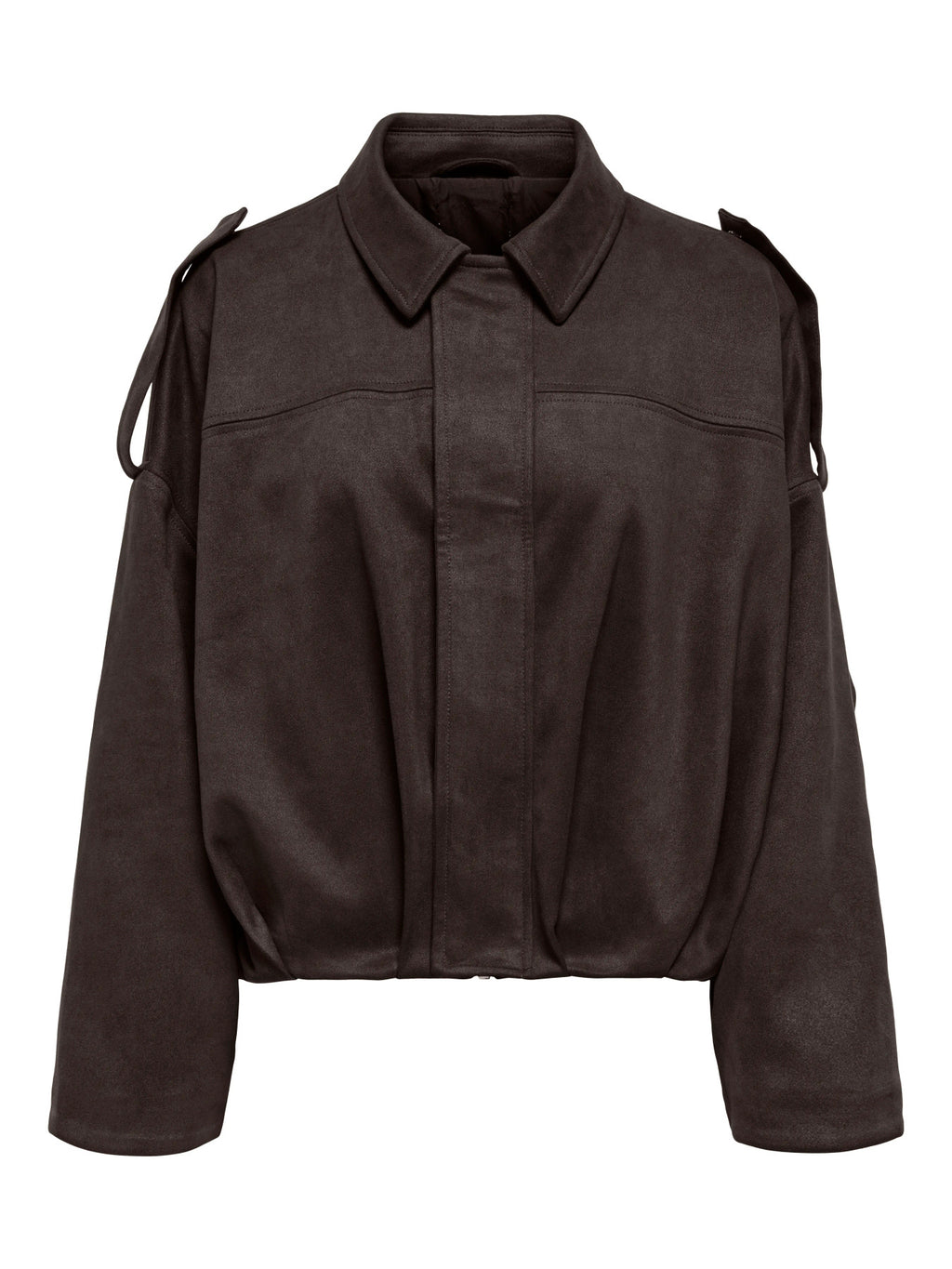 ONLMOON-STINA FAUX SUEDE BOMBER PNT NOOS