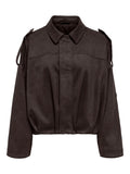 ONLMOON-STINA FAUX SUEDE BOMBER PNT NOOS