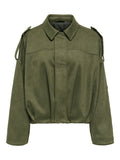 ONLMOON-STINA FAUX SUEDE BOMBER PNT NOOS