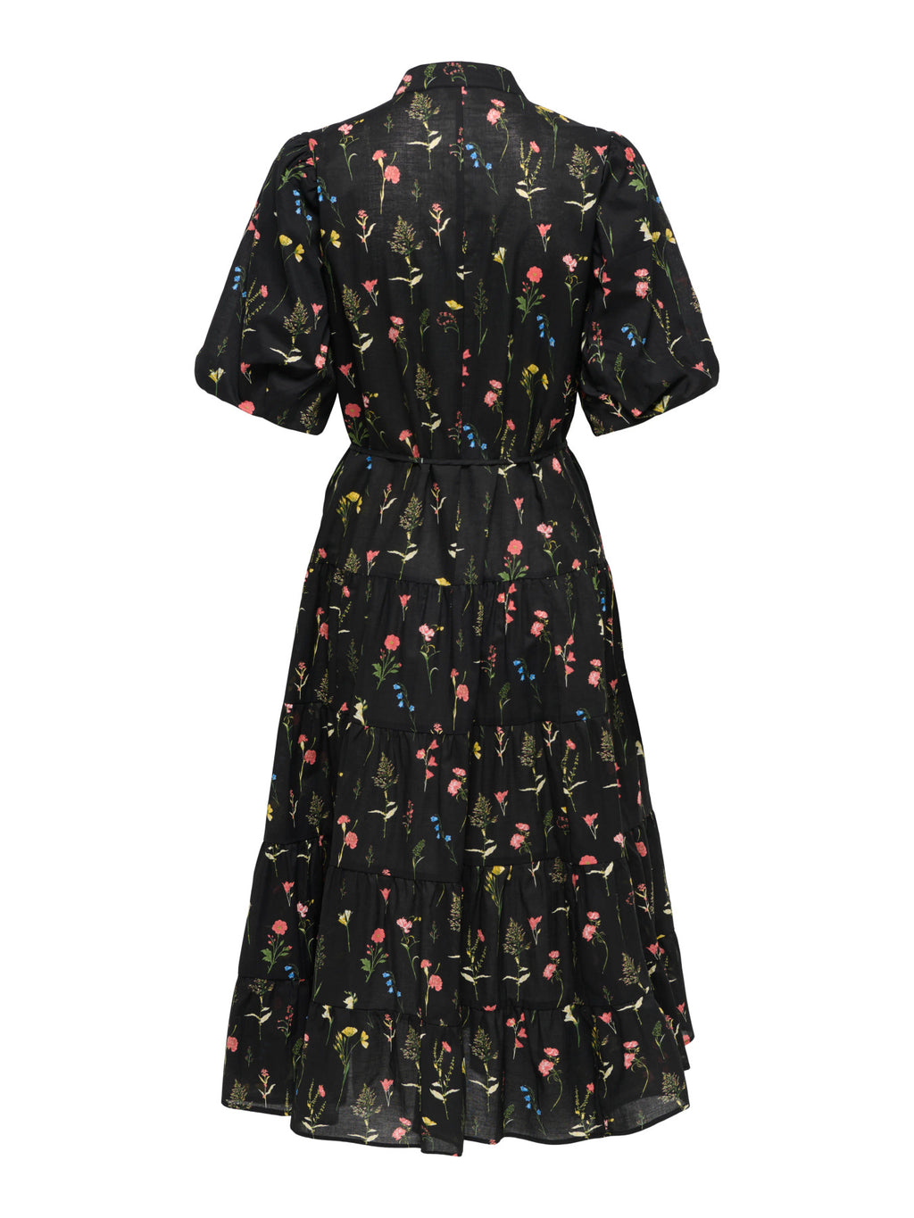 ONLELMA S/S LONG BELT DRESS WVN EX