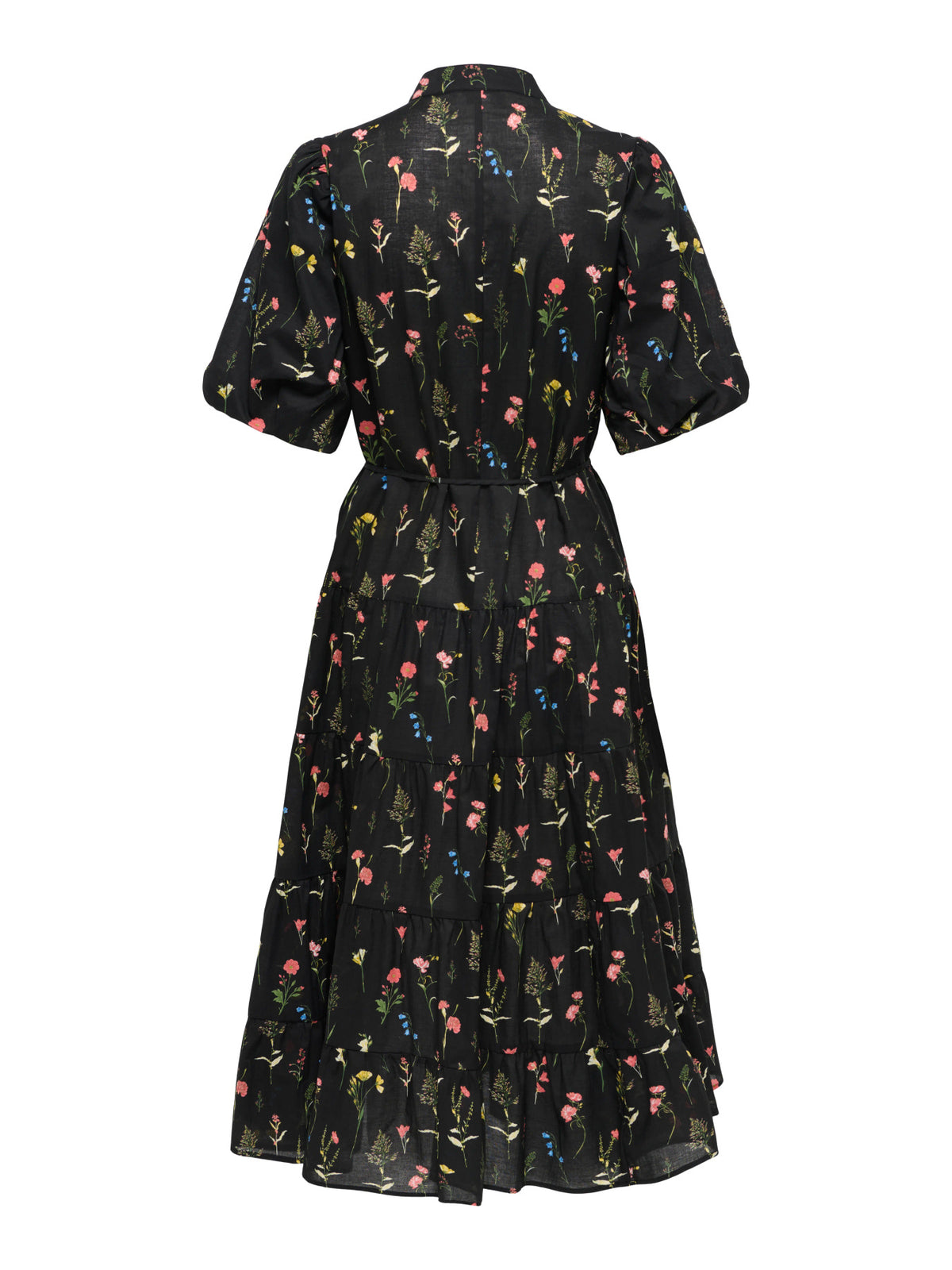 ONLELMA S/S LONG BELT DRESS WVN EX