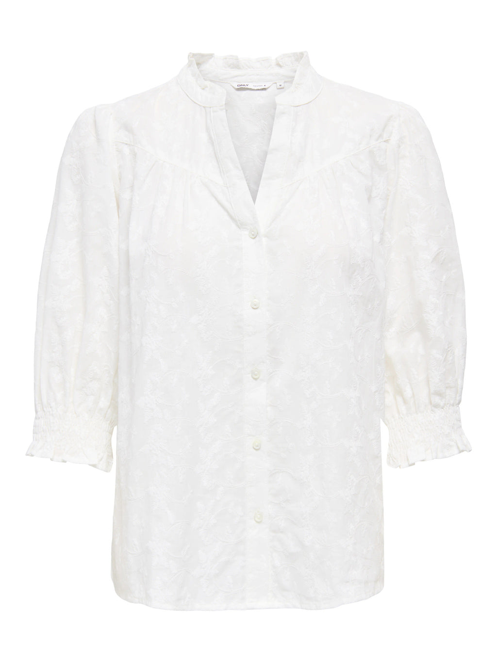 ONLRAYA 3/4 EMB SHIRT WVN NOOS