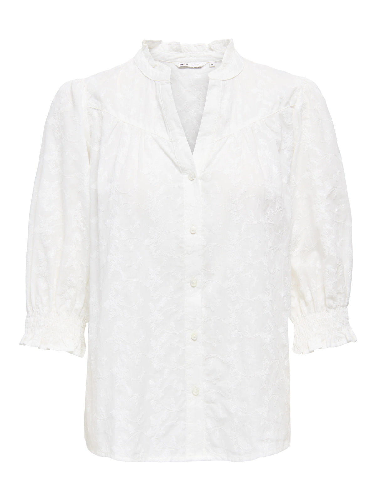 ONLRAYA 3/4 EMB SHIRT WVN NOOS