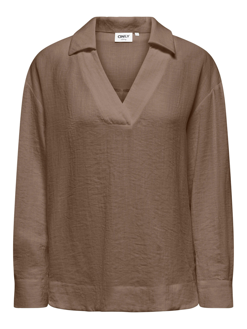 ONLITA L/S LINEN LOOK BLOUSE PNT