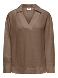 ONLITA L/S LINEN LOOK BLOUSE PNT