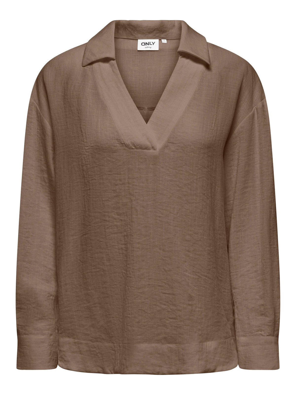 ONLITA L/S LINEN LOOK BLOUSE PNT
