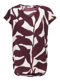 ONLMIKASI S/L V-NECK TOP WVN