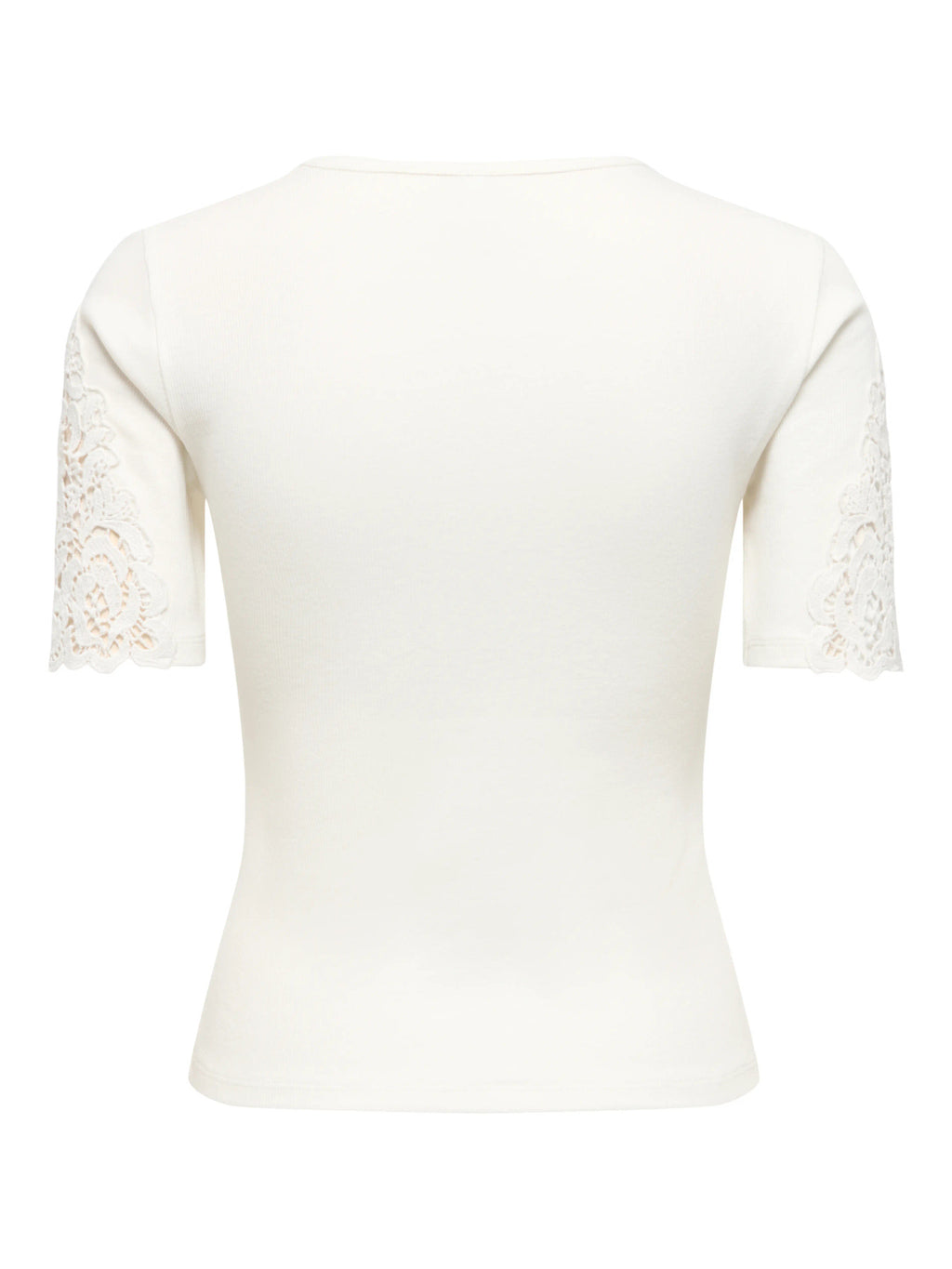 ONLMEL S/S CROCHET TOP JRS