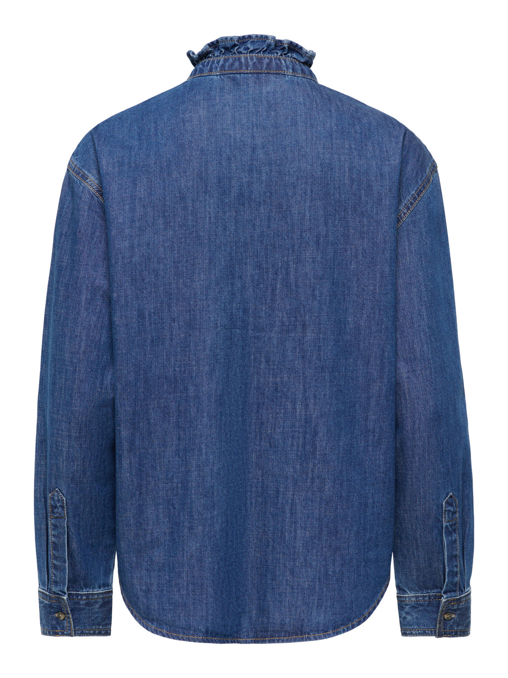 ONLALARA L/S FRILL DNM SHIRT AKM