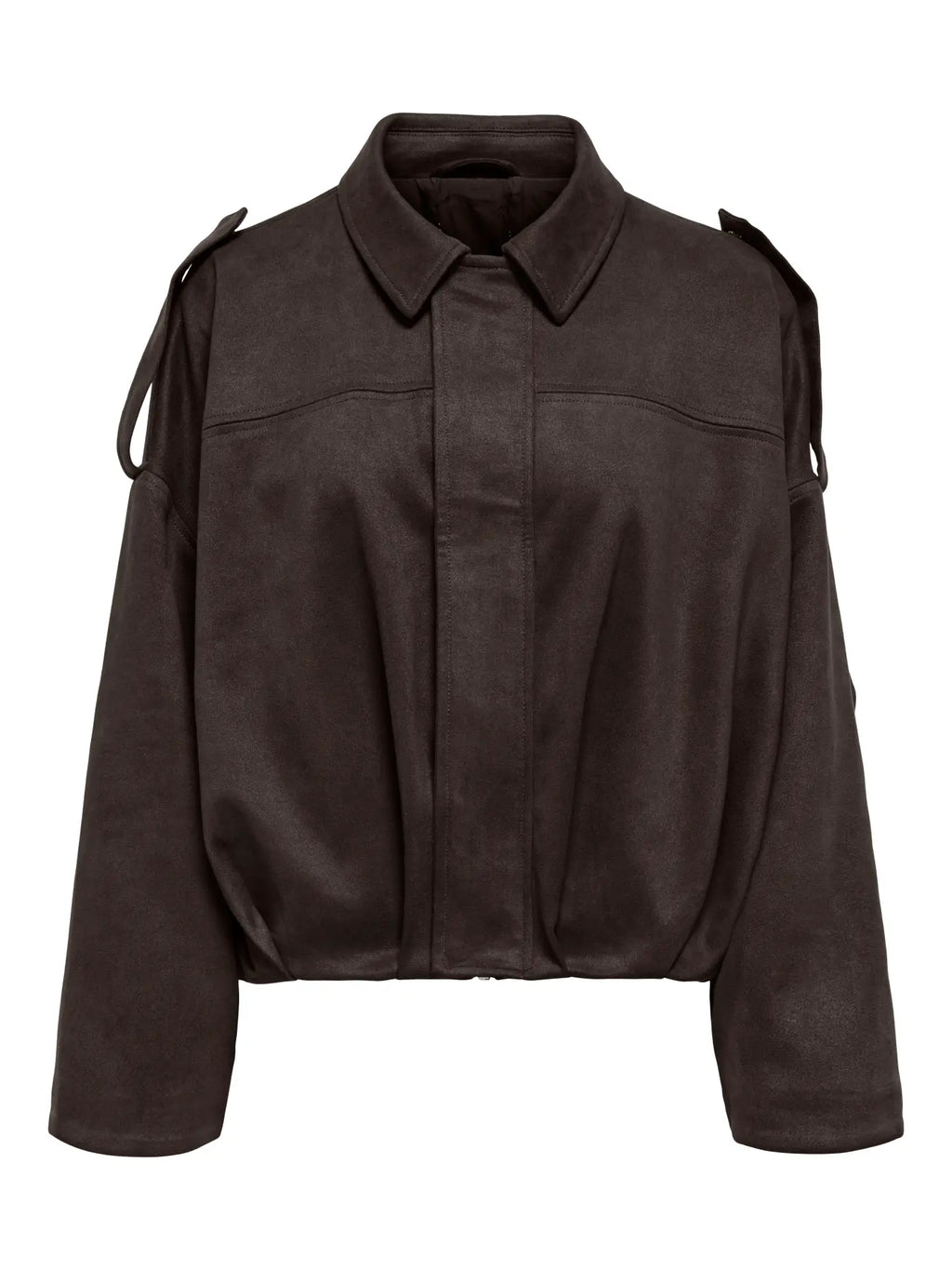ONLMOON-STINA FAUX SUEDE BOMBER PNT NOOS