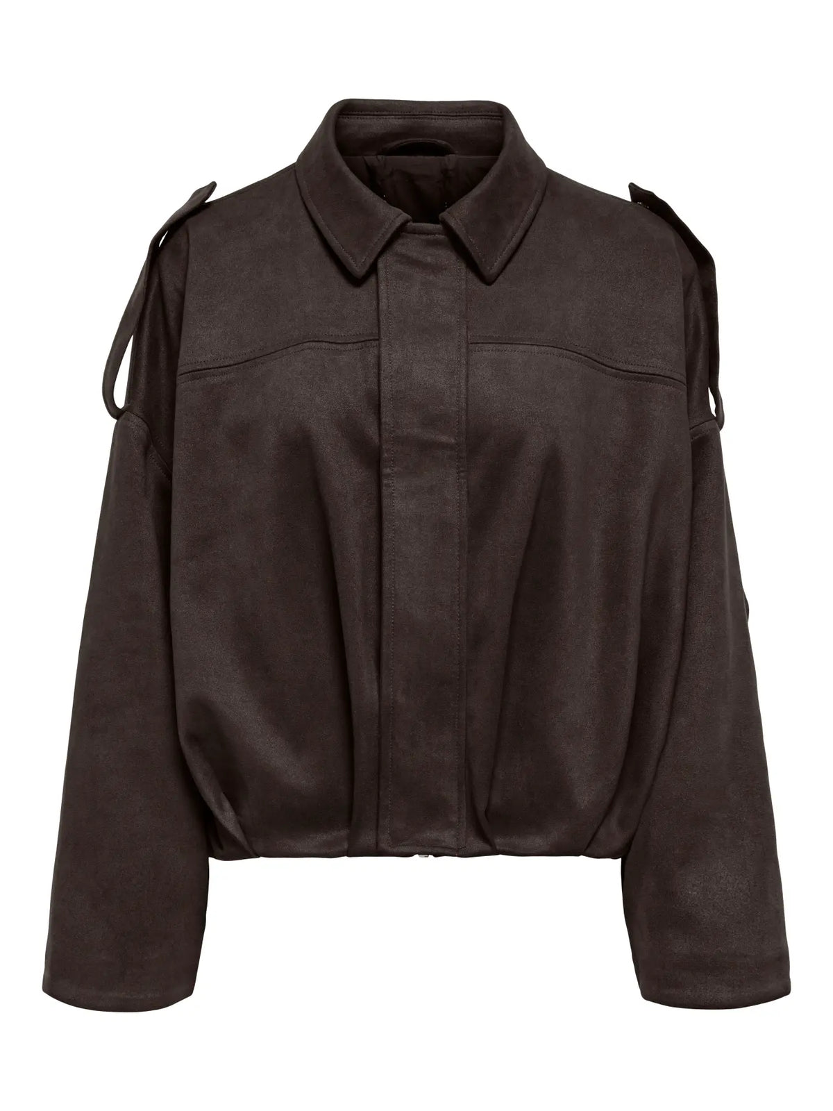 ONLMOON-STINA FAUX SUEDE BOMBER PNT NOOS