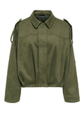 ONLMOON-STINA FAUX SUEDE BOMBER PNT NOOS